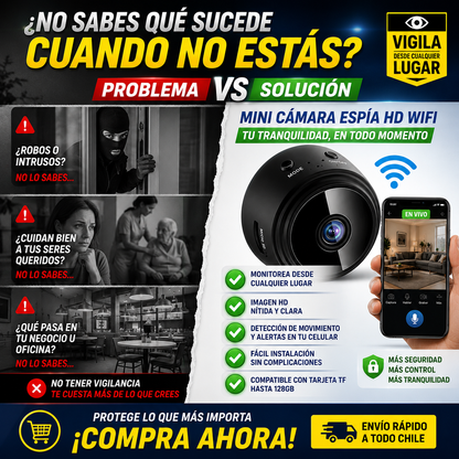 Mini Cámara Espía HD WIFI