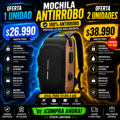 Mochila antirobo