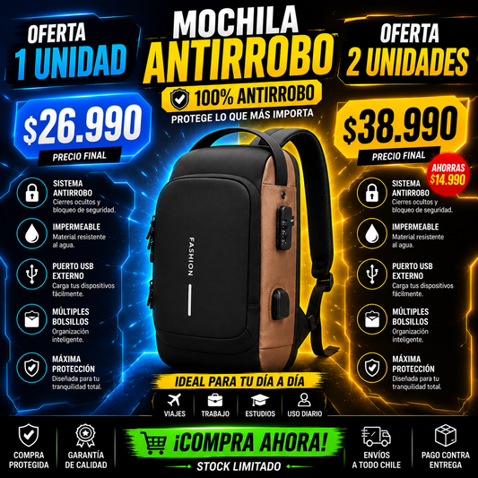 Mochila antirobo