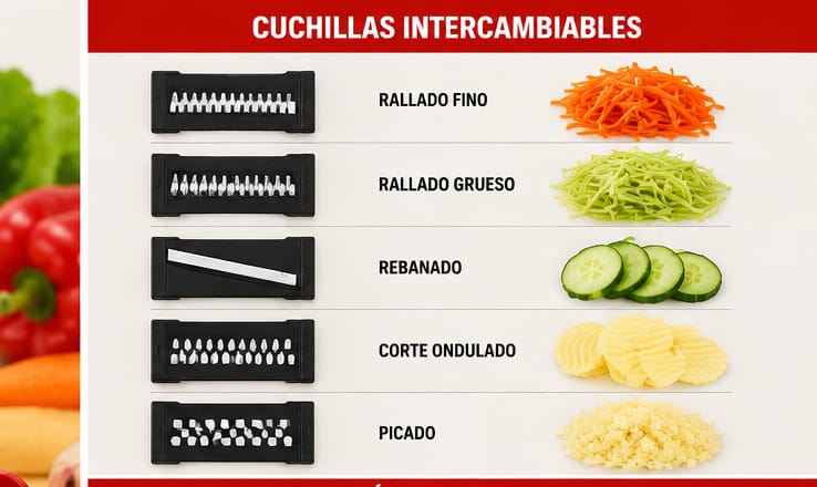 CORTADOR  DE VERDURAS  MULTIFUNCIONAL