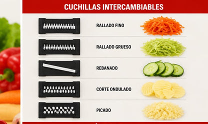 CORTADOR  DE VERDURAS  MULTIFUNCIONAL