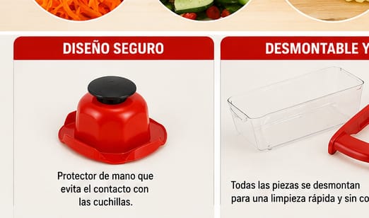 CORTADOR  DE VERDURAS  MULTIFUNCIONAL