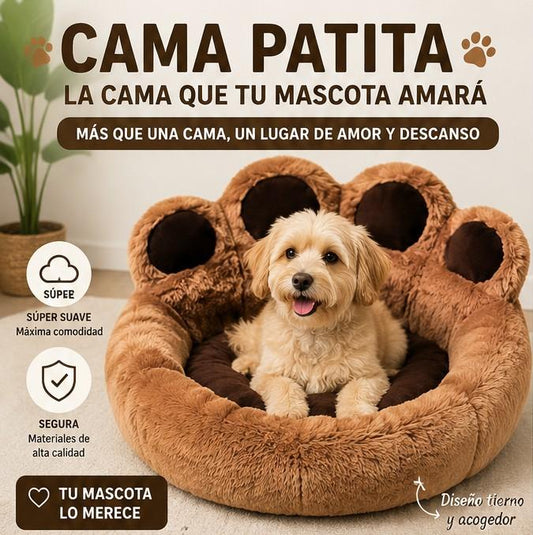 Cama 50 cm para mascota perro