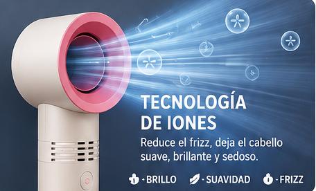 MINI VENTILADOR SECADOR BELLEZA