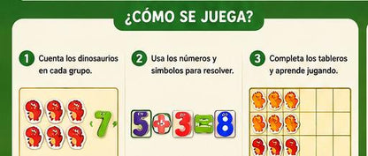 JUEGO MATEMATICA MONTESSORI 2 A 4 AÑOS