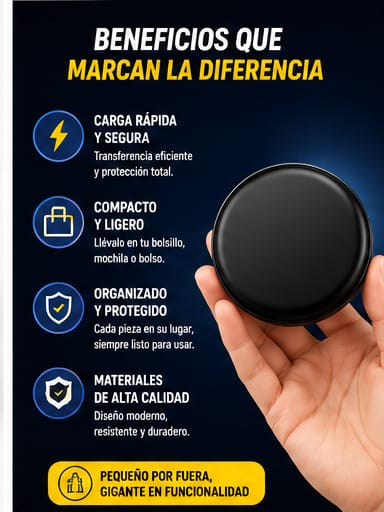 KIT DE CABLES DE DATOS CARGA RAPIDA