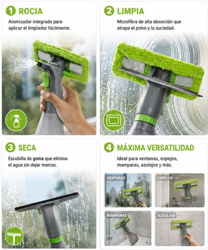 LIMPIADOR DE VIDRIO 3 EN 1 WINNER