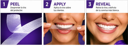 TIRA BLANQUEADORA DE DIENTES PORTATIL