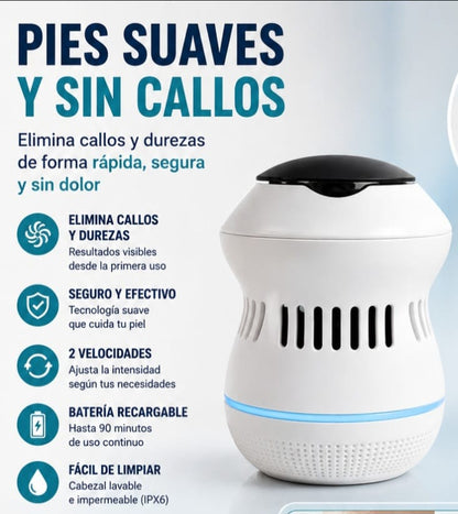 MAQUINA SACA CALLOS RECARGABLE