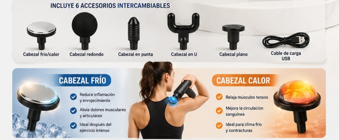 MASAJEADOR CORPORAL FRIO CALOR