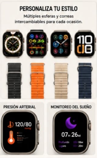 WatchUltra 2 T800  Reloj inteligente