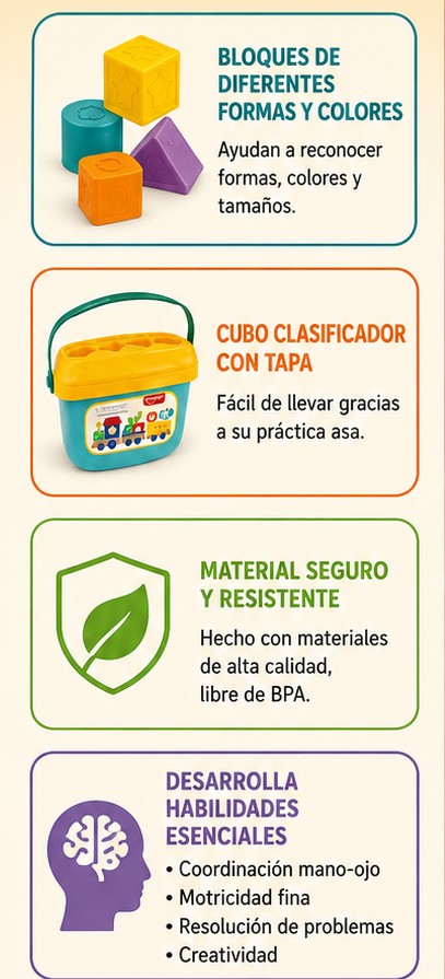 Juguete Bebe Mis Primeros Bloques